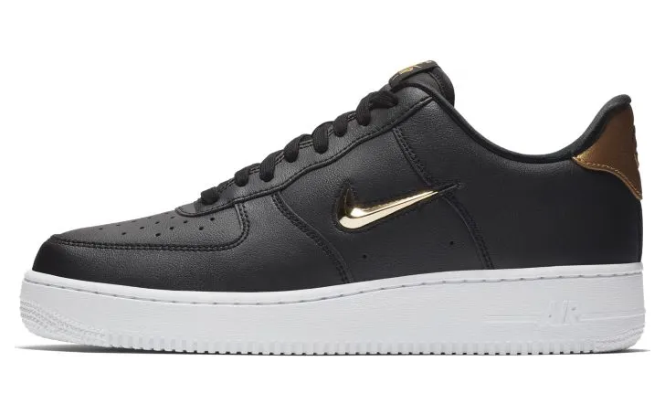 Nike Air Force 1 Low Jewel Black Metallic Gold