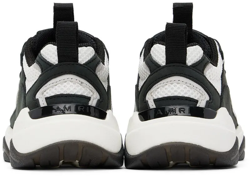 AMIRI Kids Black & Gray Bone Runner (PF22KFS001-016)