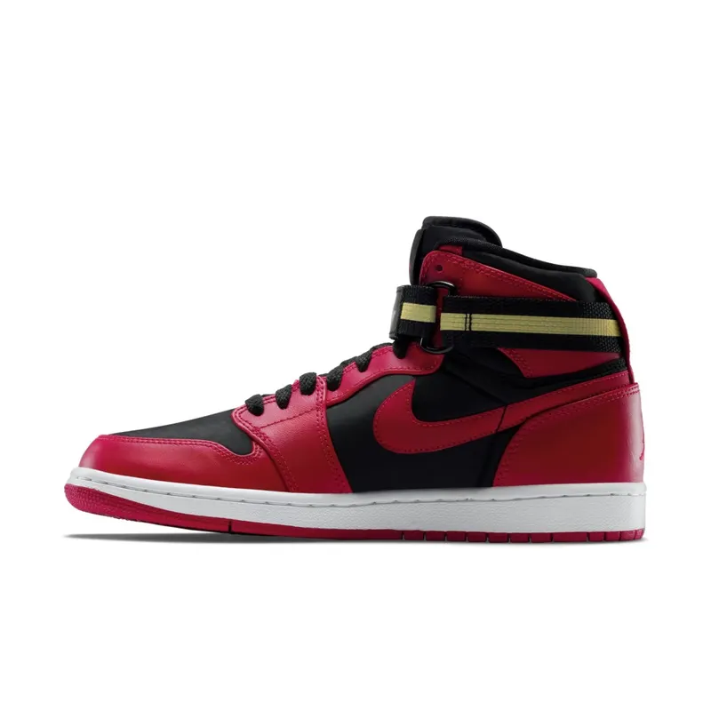 Jordan 1 Retro High Strap Gym Red Black/Gym Red-White (342132-002)