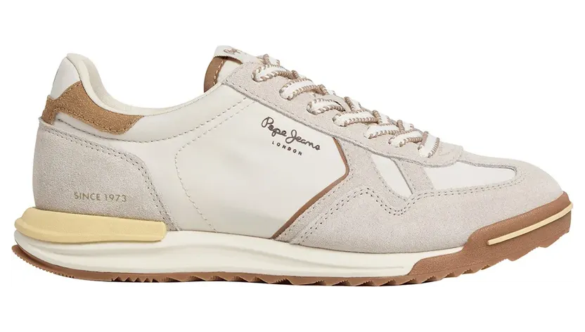 Pepe Jeans PèPè sneaker Camel / Taupe / Wit (PLS600061-802)