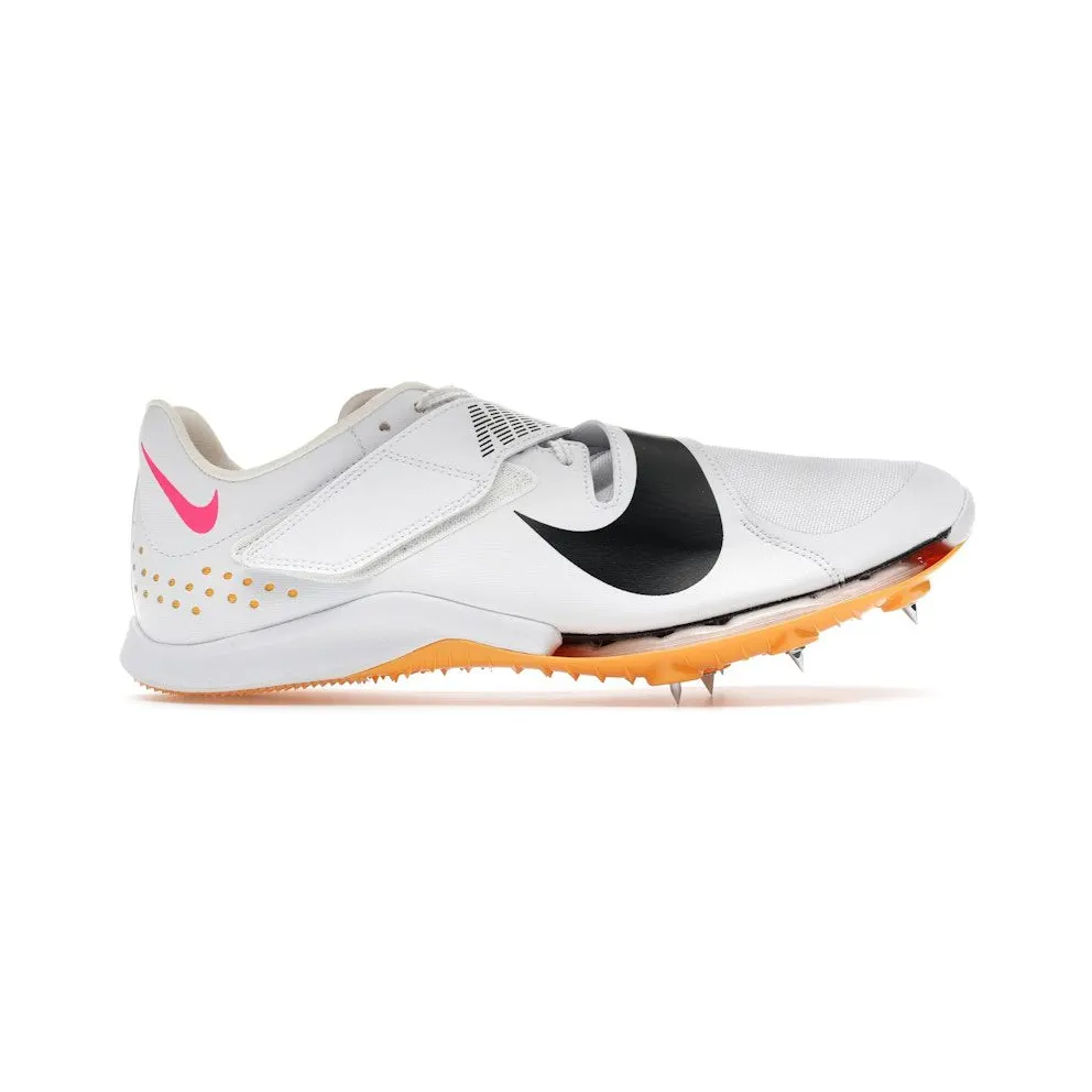 Nike Air Zoom Long Jump Elite White Hyper Pink Orange (CT0079-101)