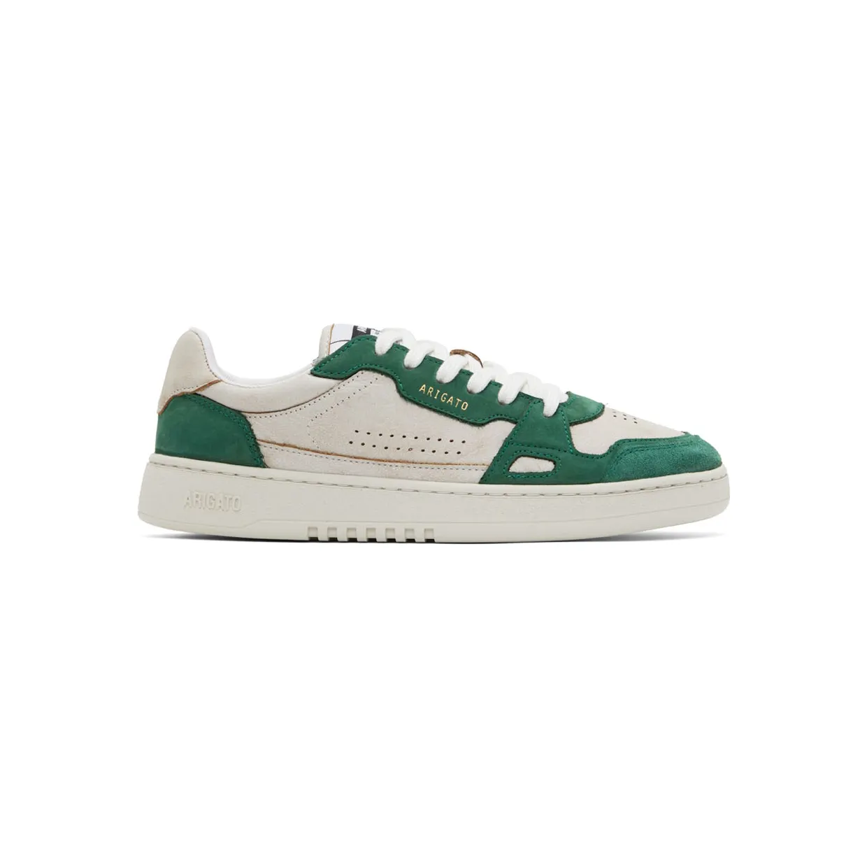 Axel Arigato Off-White & Green Dice Lo Sneakers (41005)