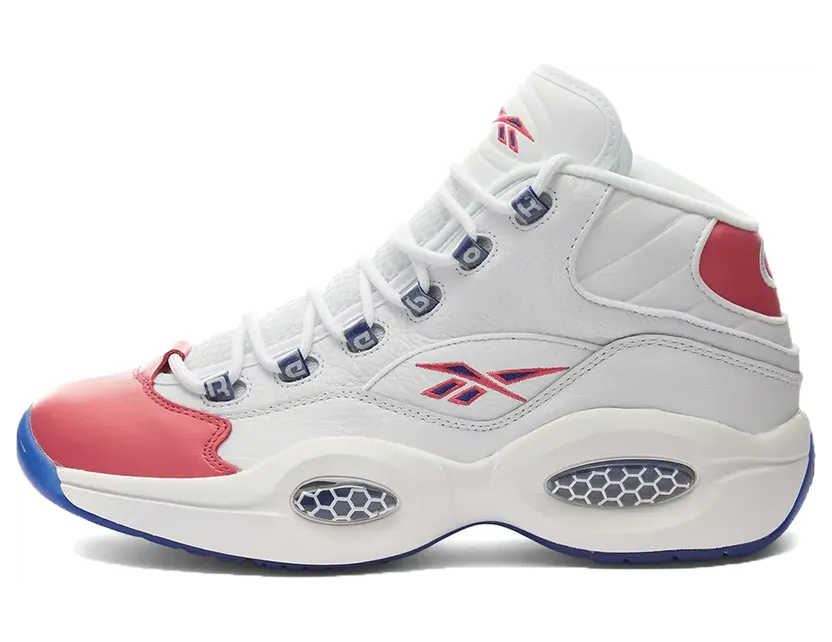 Reebok Question Mid Eric Emanuel Pink Toe White/Pink-Team Dark Royal (Other Brands Other)