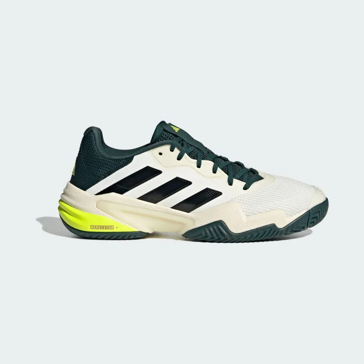adidas Barricade 13 Tennis “Off White / Core Black / Powder Teal” (JH5129)