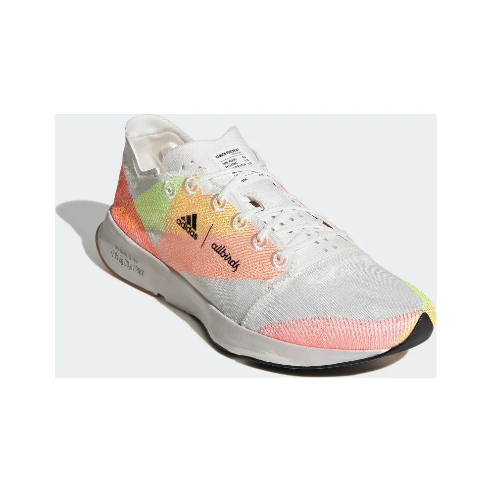 adidas ADIZERO X ALLBIRDS 2.94 KG CO2E Non Dyed / Core Black / Acid Red (GY6185)