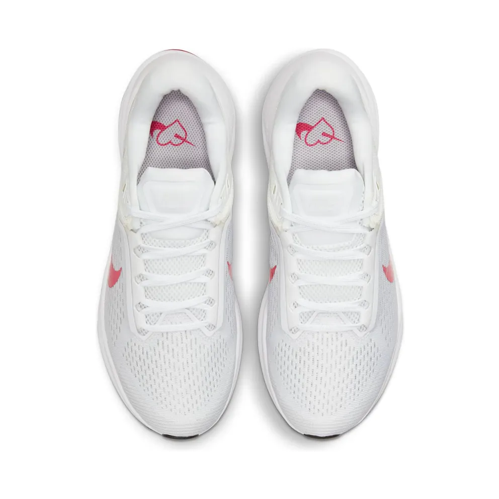 Nike Air Zoom Structure 24 “White / Mystic Hibiscus / Pink Prime” (DA8570-103)