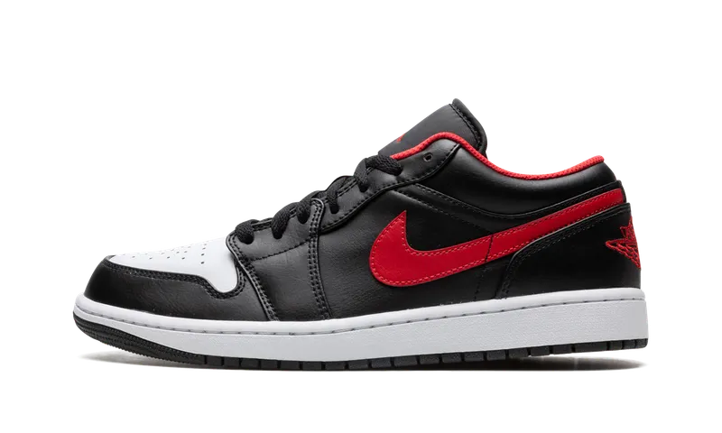 Jordan 1 Low GS “Black Toe Medium Olive” (553558-063)