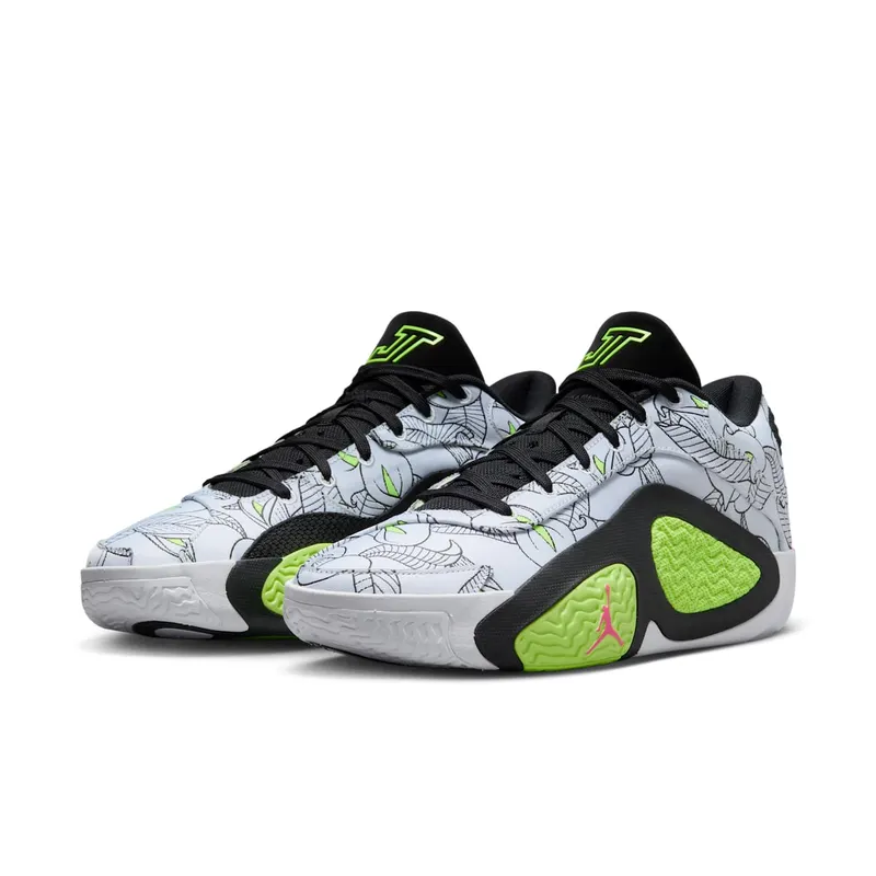Air Jordan Tatum 2 White/Black/Hyper Pink/Volt (FZ8824-100)