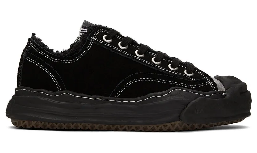 BED J.W. FORD Black Maison Mihara Yasuhiro Edition Hank Low Top Sneakers (BED-MH-SN02)