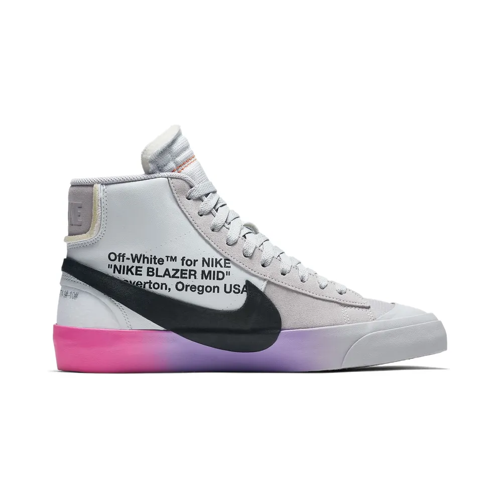 Nike x Off White Blazer Mid Serena Williams Wolf Grey ‘The Queen’ (2018) (AA3832-002)