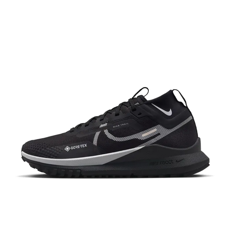 Nike React Pegasus Trail 4 GORE-TEX Waterproof Trail Running Black (DJ7929-001)