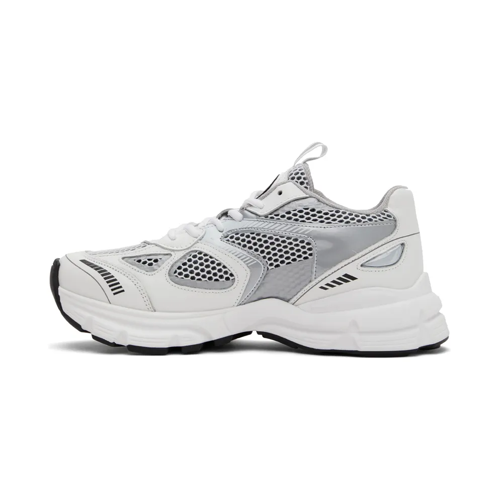Axel Arigato White & Silver Marathon (93036)