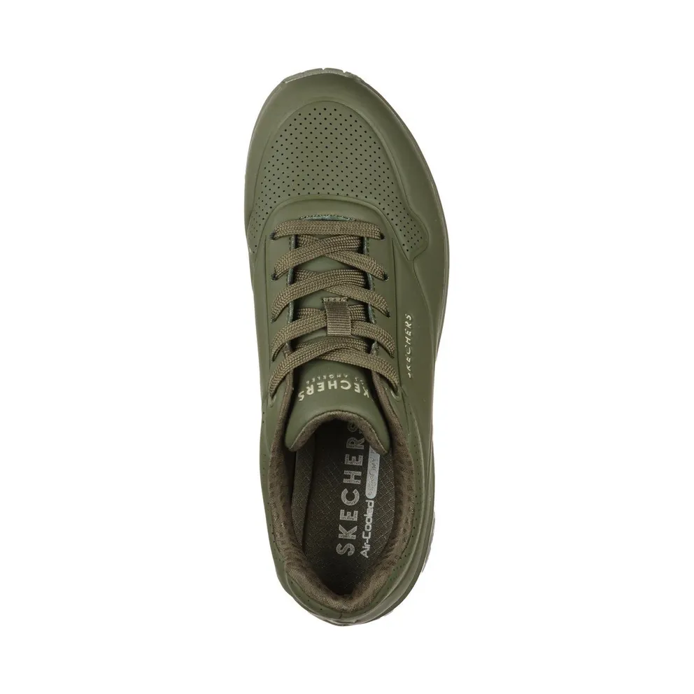Skechers UNO – Stand on Air Sneaker Olijf