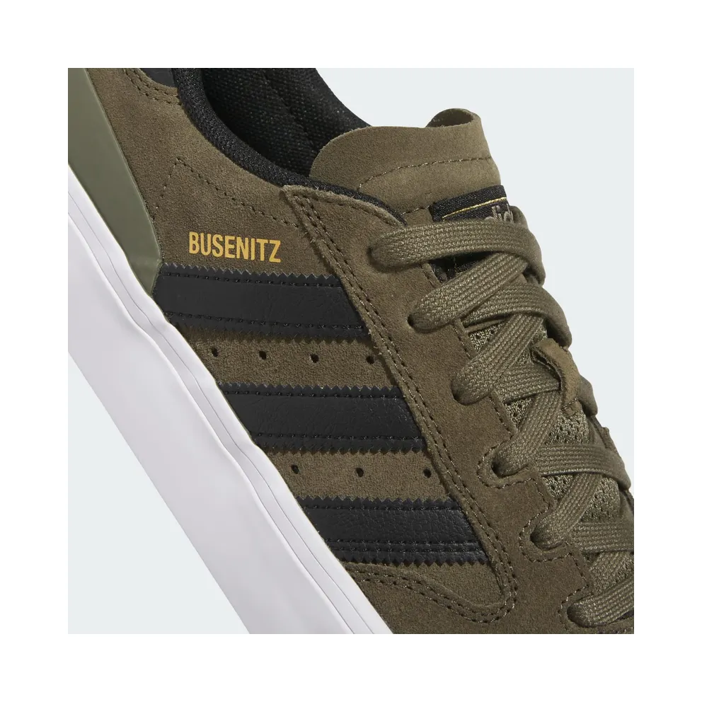 adidas Busenitz Vulc II Olive Strata Core Black Cloud White (JQ1027)