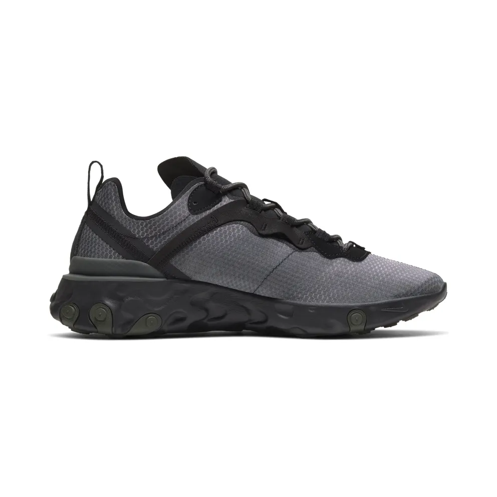 Nike React Element 55 “Black / Medium Olive / Sequoia” (BQ6166-010)