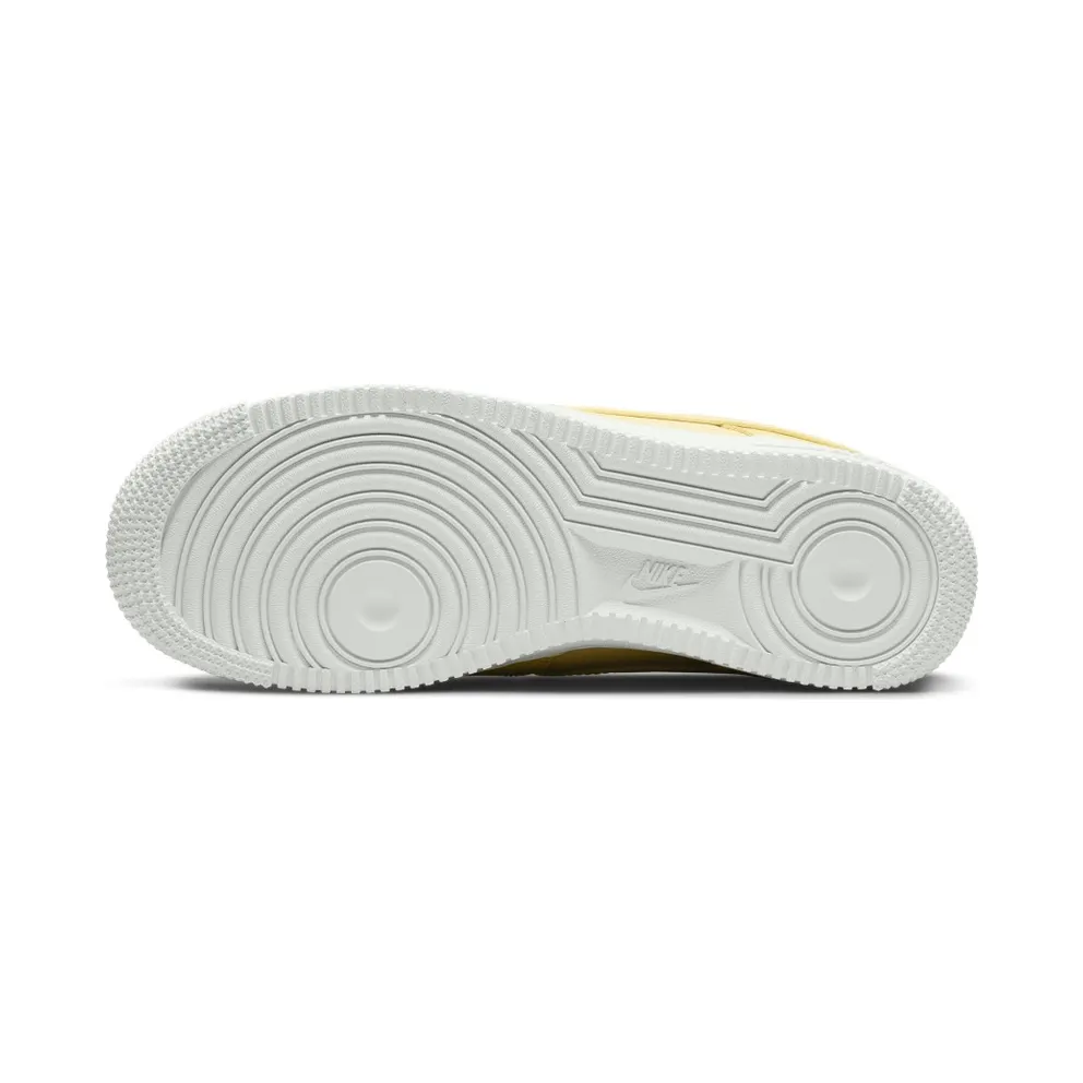 Nike Air Force 1 Cross Stitch Lemon Yellow “Lemon Drop / Summit White / Coconut Milk” (DJ9945-700)