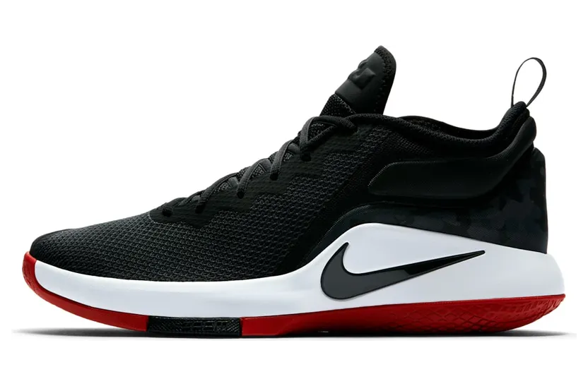 Nike Lebron Witness II Black Black-White-Gym Red