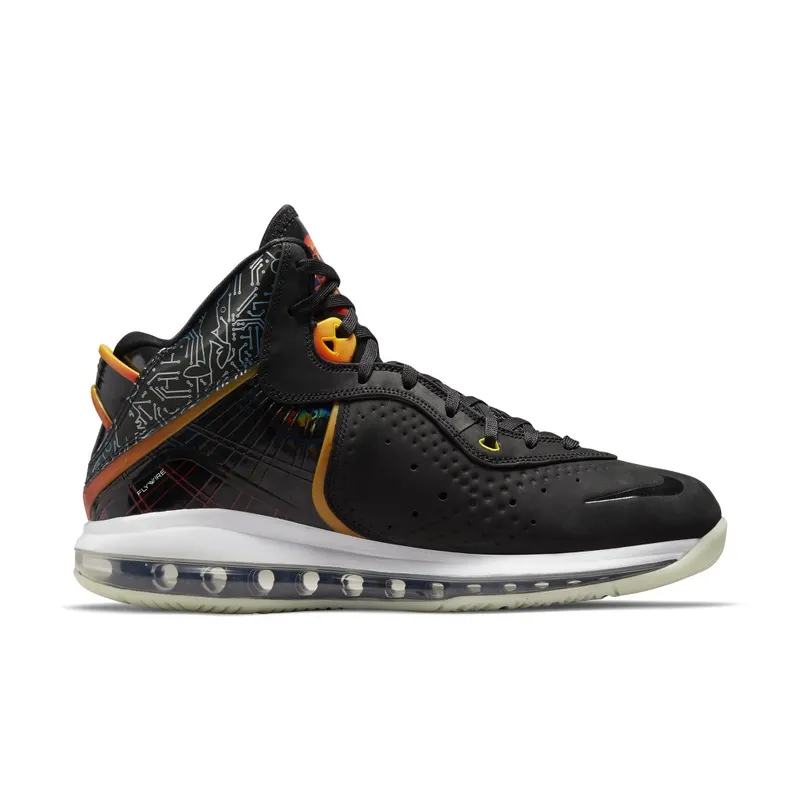 Nike LeBron 8 Space Jam (2021) – “Black / Black-white-multi-color” (DB1732-001)
