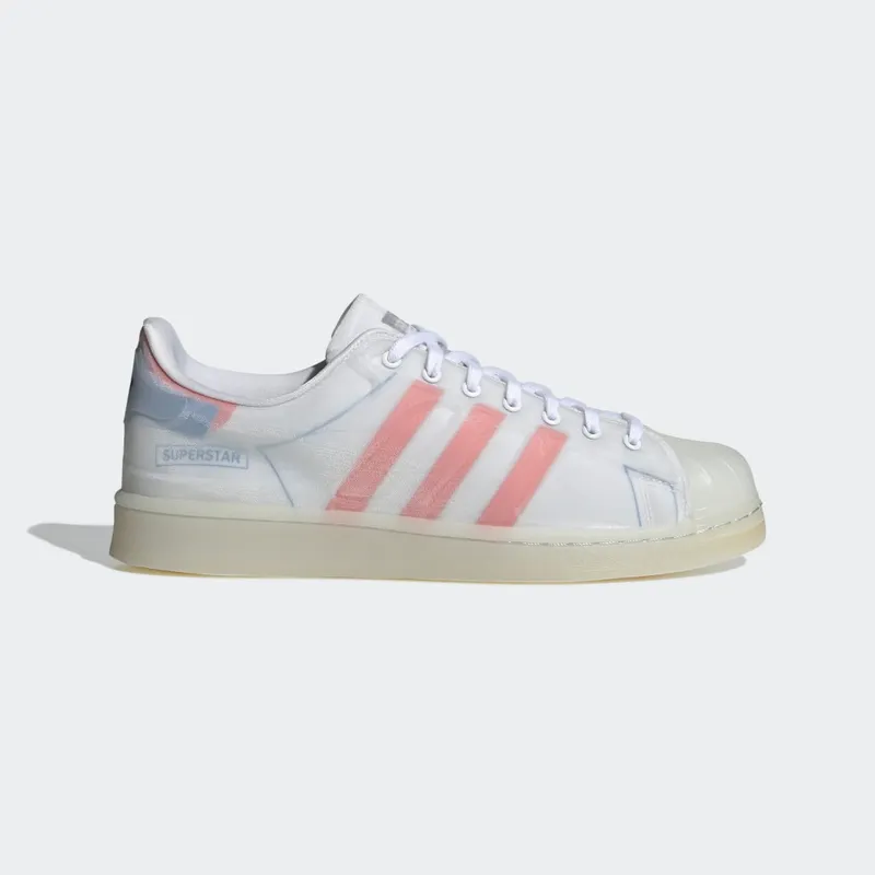adidas Superstar Futureshell Cloud White / Semi Solar Red / Bright Blue (FX5544)