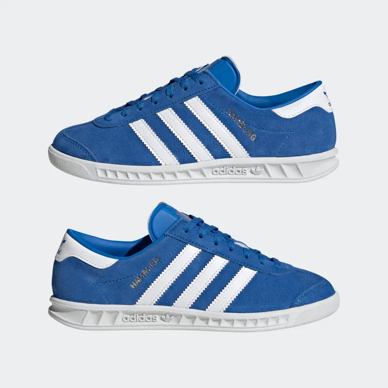 Adidas Hamburg Bright Royal / Cloud White / Gold Metallic (GX3171)