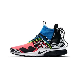 Nike Air Presto Mid Acronym “Racer Pink / Photo Blue / White / Black” (AH7832-600)