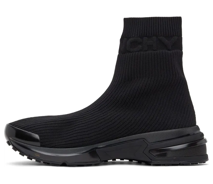 Givenchy Black GIV 1 Sock 001-BLACK (BH0055H0X1) (3)