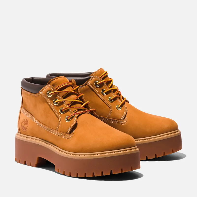 Timberland Stone Street Waterproof Platform Boot Wheat (TB1A5RF9-231)
