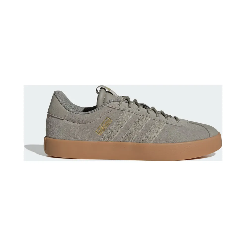 adidas VL Court 3.0 Silver Pebble Gold Metallic (JR8607)