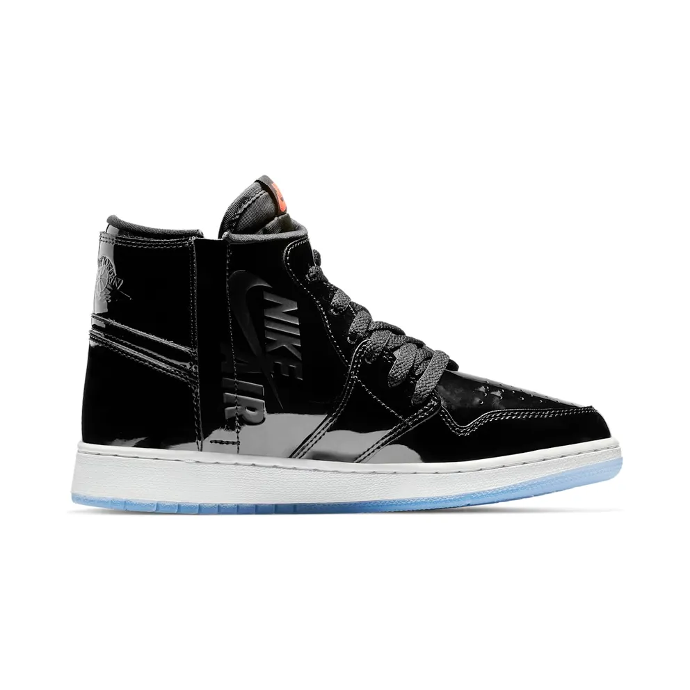 Jordan 1 Rebel XX Black Patent (W) Black/Black-Infrared 23-White (AR5599-001)
