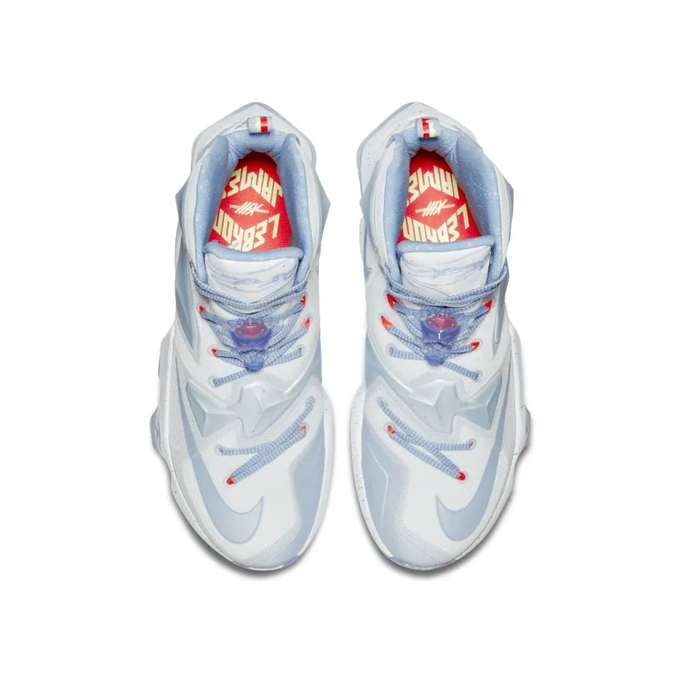 Nike LeBron 13 Christmas White/Blue Tint-Blue Lagoon (816278-144)