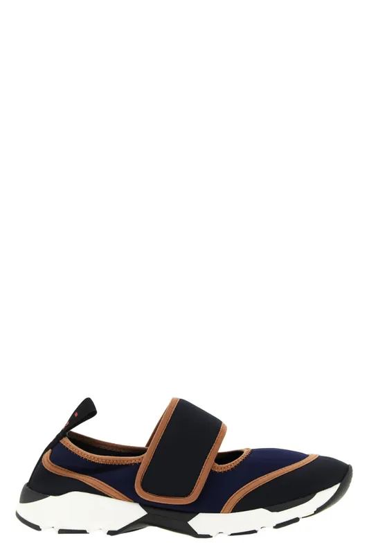 Marni Running Mary Jane “Blue” (SNZW020602P7613ZP081)