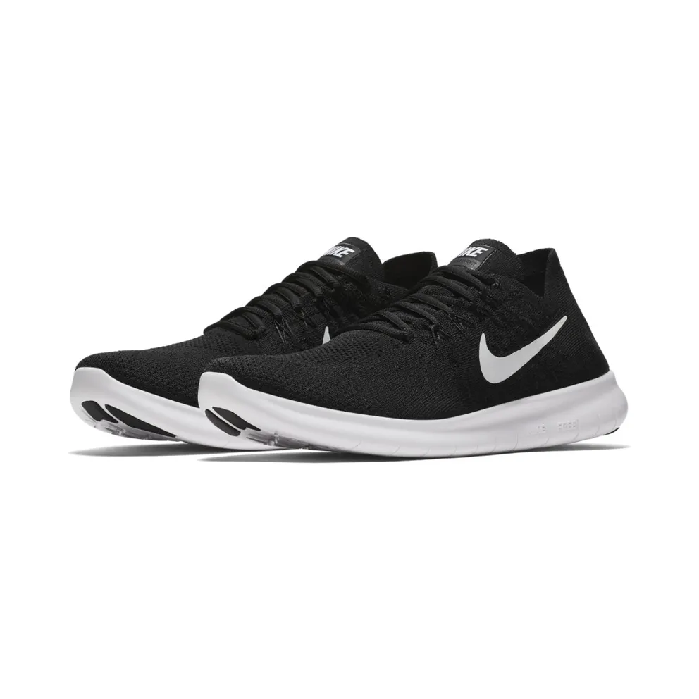 Nike Free RN Flyknit 2017 Black White (880843-001)