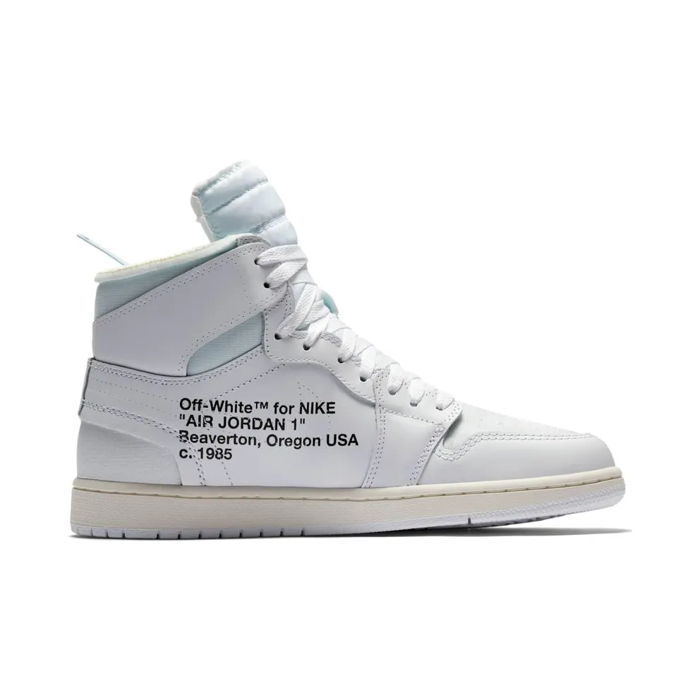 Air Jordan x Off White Nike AJ I 1 ‘The 10 Ten Part II’ (2018) (AQ0818-100)