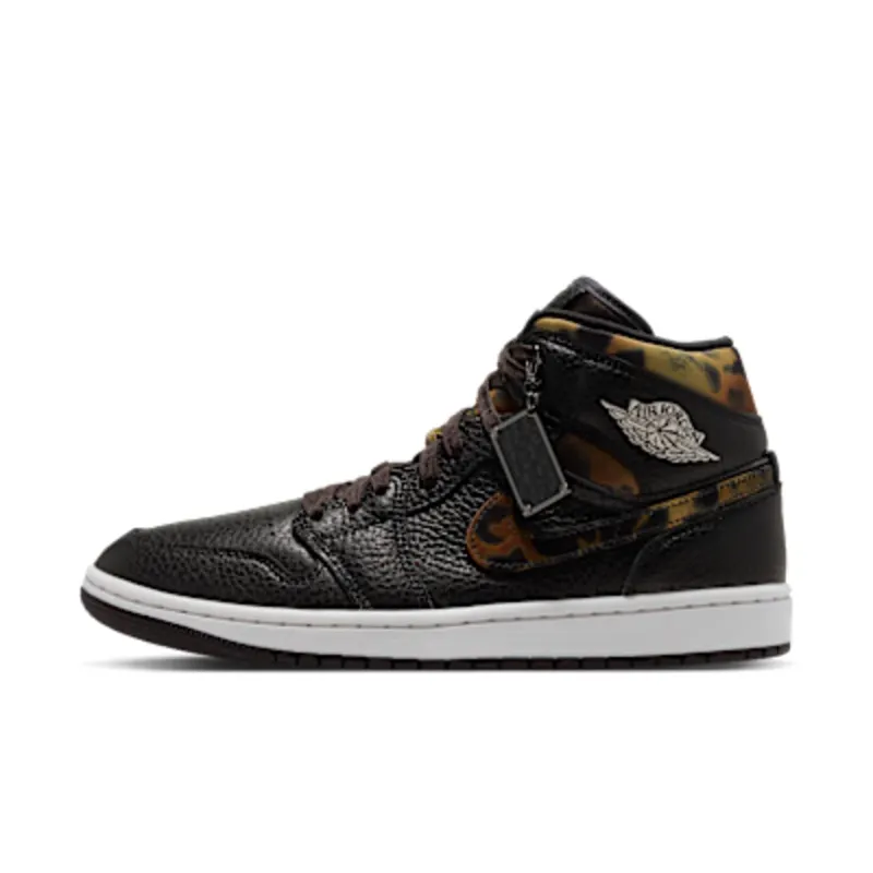 Air Jordan 1 Mid ‘Velvet Brown Leopard’ (IQ5161-001): dierenprint op precies de juiste plekken