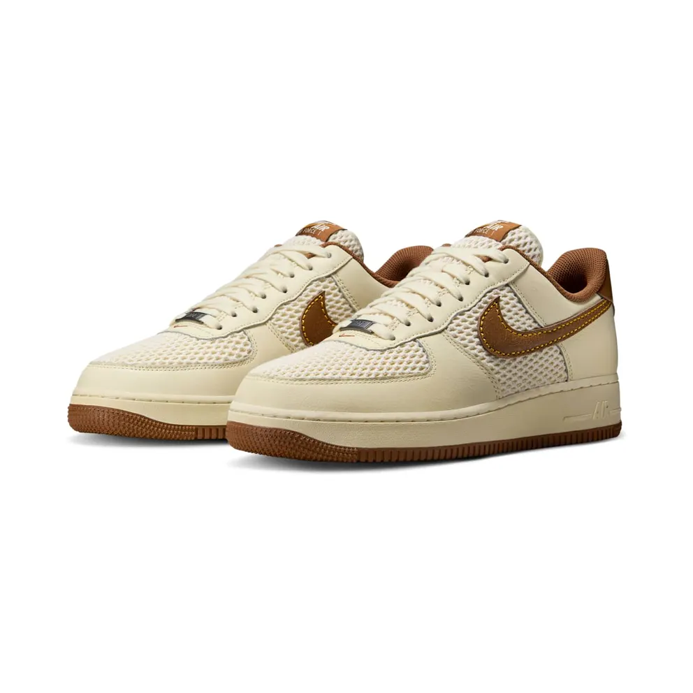 Nike Air Force 1 Low ’07 LV8 Coconut Milk Canyon Gold Light British Tan (IB7719-113)