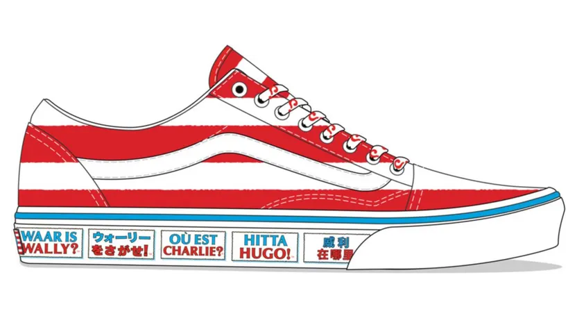 Vans Old Skool Wheres Waldo International Stripes (VN0A3WKT3UV)
