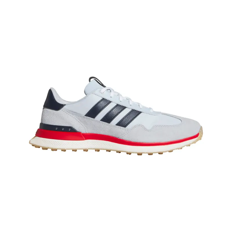 adidas S2G 26 Textile Spikeless Golf Crystal Sky Navy Better Scarlet (HP7089)