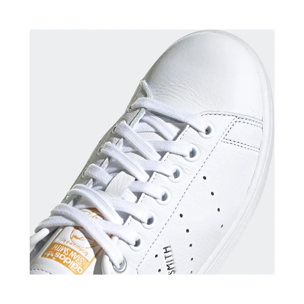 Adidas Stan Smith ‘White Corn Yellow’ Cloud White/Silver Metallic/Corn Yellow (H69023)