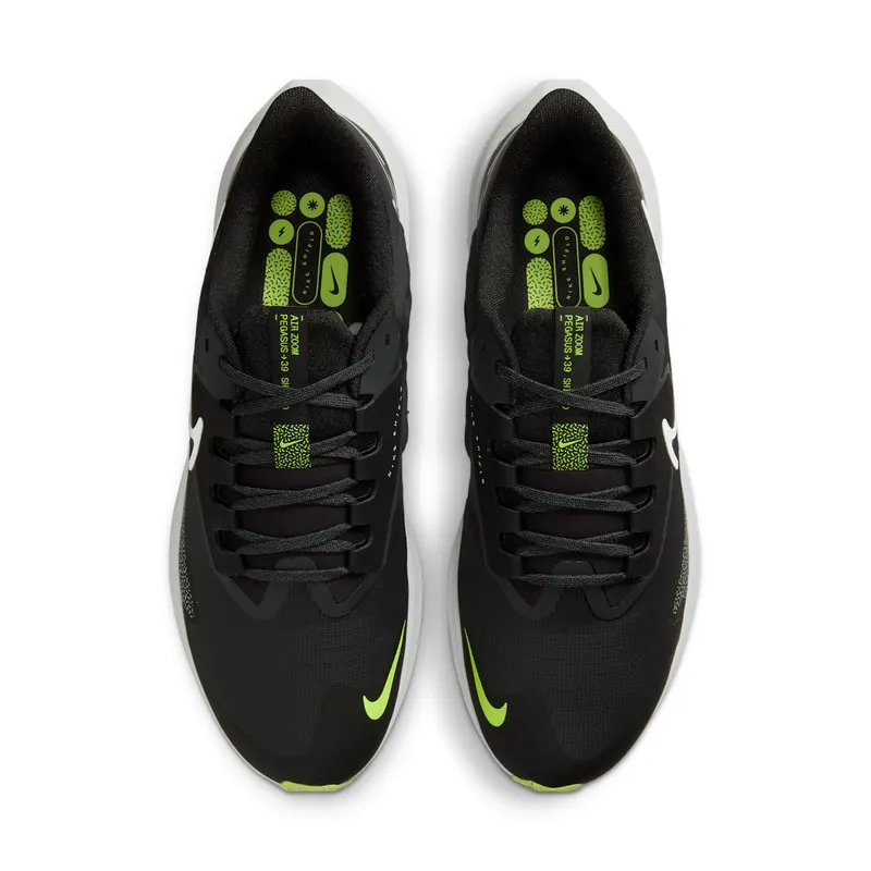 Nike Air Zoom Pegasus 39 Shield Weatherised Road Running Black (DO7625-002)