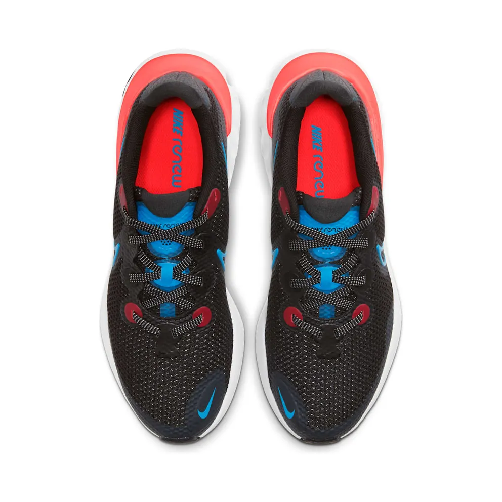 Nike Renew Run Black Laser Blue (GS) Black/Laser Crimson/Dark Smoke (CT1430-090)