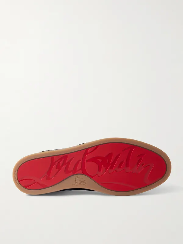 Christian Louboutin Tutti Rui Perforated Suede Black (1250826)