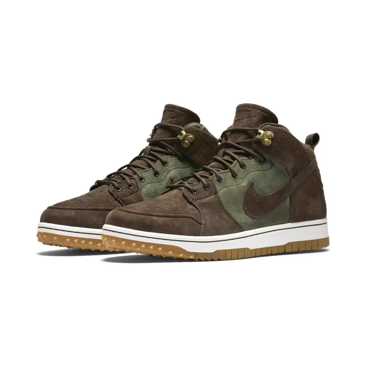 Nike Dunk CMFT WB ‘Army Olive’ Army Olive/Sail-Gum Light Brown-Baroque Brown (805995-300)