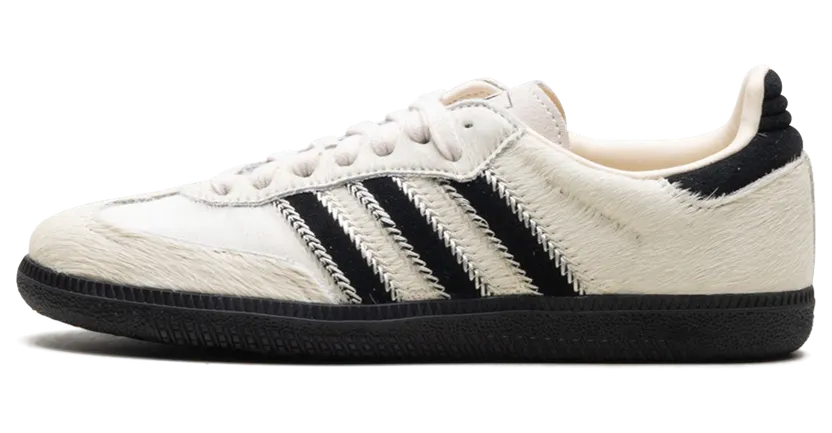 adidas Samba OG “Wonder White”: de klassieker in zacht pony hair