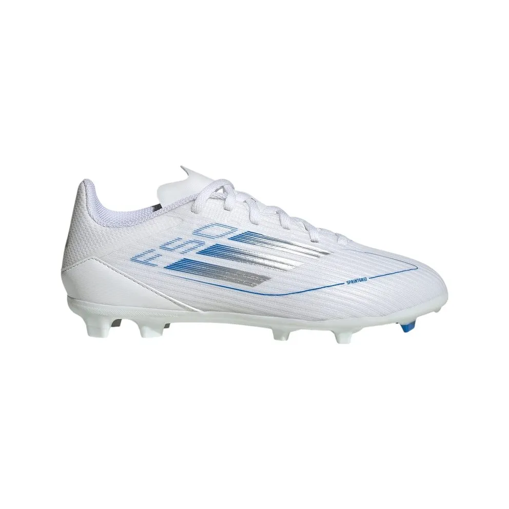 adidas F50 League FG/MG Cloud White Silver Metallic (IE3748)