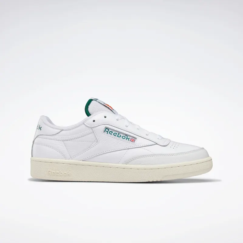 Reebok Club C 85 Schoenen Cloud White / Alabaster / Dark Green