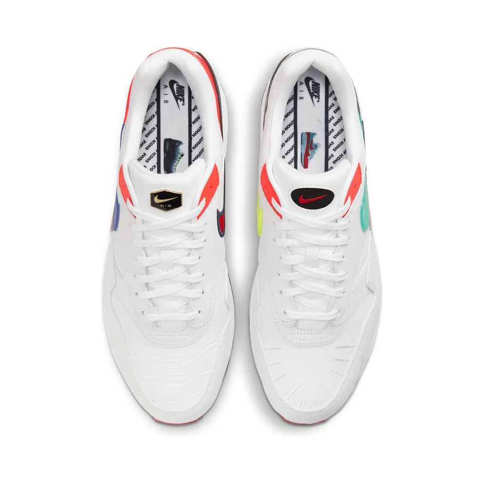 Nike Air Max 1 Evolution Of Icons – “White / Wolf Grey / University Red” (CW6541-100)