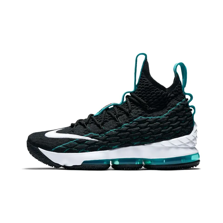 Nike LeBron 15 Griffey “Black / Rio Teal / White” (AR5126-001)