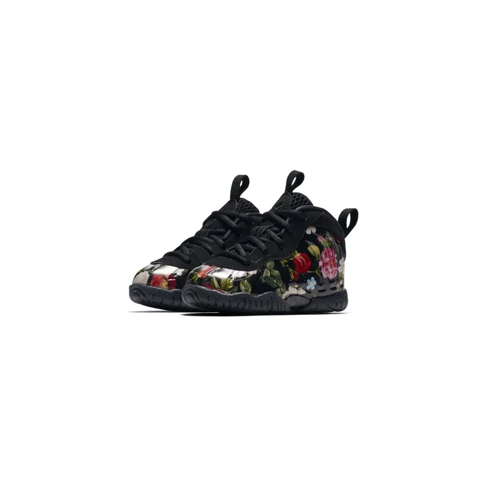 Nike Air Foamposite One Floral (TD) Black/Black-Metallic Gold (AT8250-001)