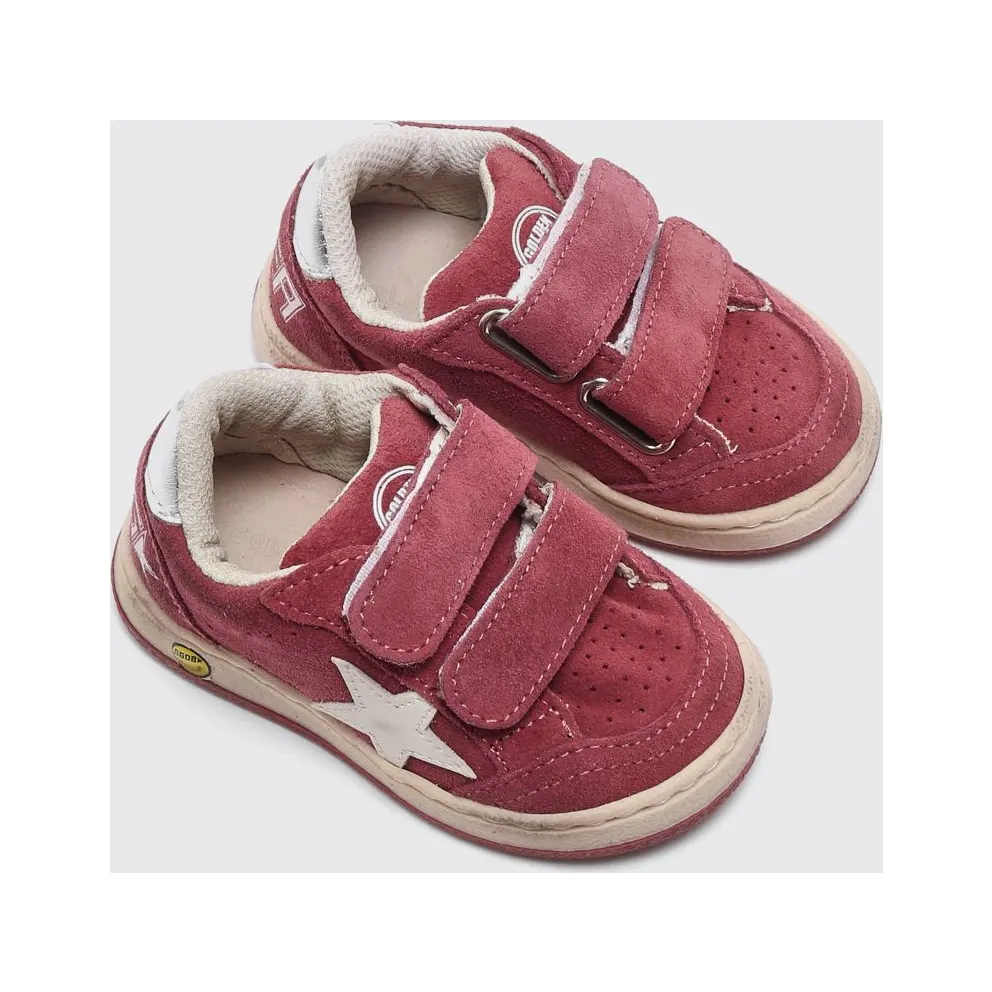 Golden goose Ball Star Distressed Suede Burgundy (GJF01032F00805240388)