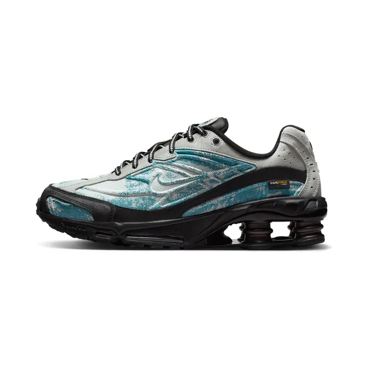 Nike Shox Ride 2 Premium Cordura “Light Silver / Black / Denim Turquoise” (IM8055-034)